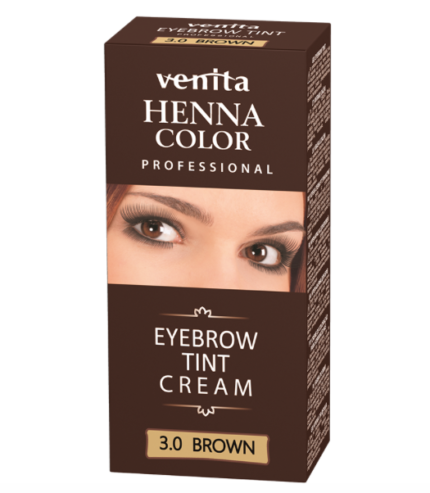 Хна для окрашивания бровей Коричневый