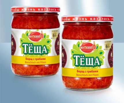 Ukrainian Borscht with Porcini Mushrooms