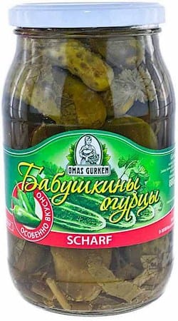 Огурцы Бабушкины острые