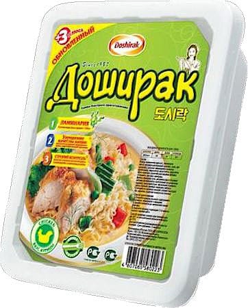 Doshirak noedels met kipsmaak