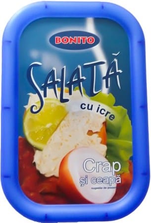 Karperkuit salade met uien