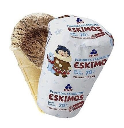 IJs Chocolate Plombir Eskimo