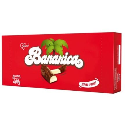 Банановое суфле в шоколаде Bananica 16шт.