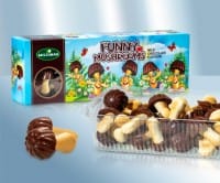 Paddestoelenkoekjes met chocolade