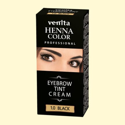 Henna Color Zwart voor wenkbrauwen