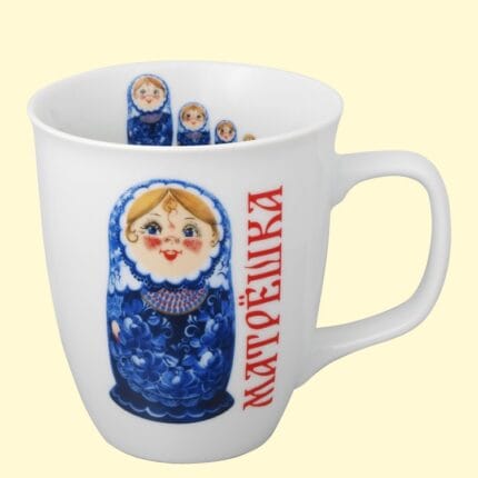 Thee mok, Blauwe Matrioshka