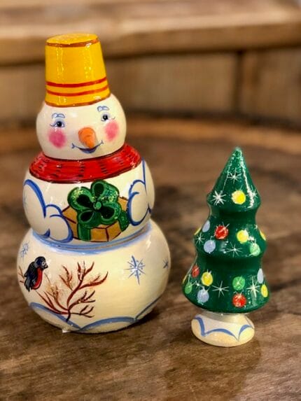Matryoshka Snowman