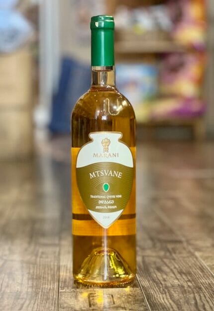 Maravi Mtsvane Traditional Qvevri Amber droge wijn 2021