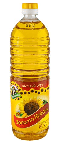 Unrefined sunflower oil "Zoloto Kubani"
