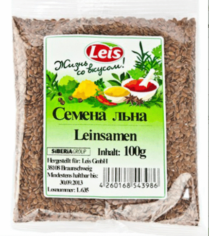 Lijnzaad / Семена льна / Лён