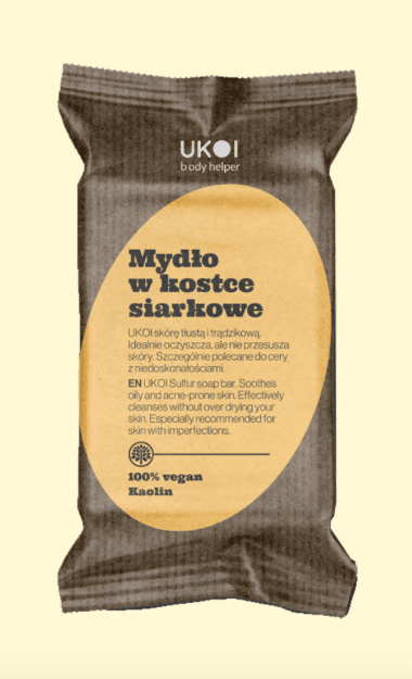 Zeep UKOI / Mydlo w kostce siarkowe