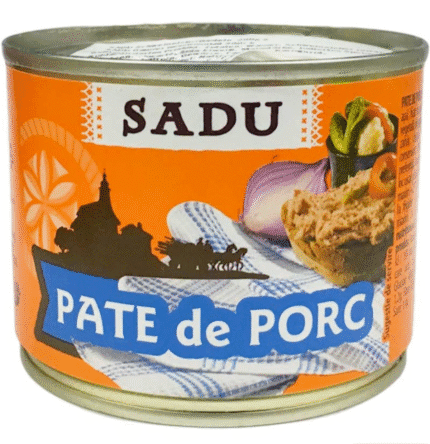 SADU Паштет свиной печеночный / Pateu de porc