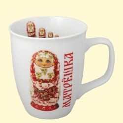 Thee mok "Matrjoshka" rood