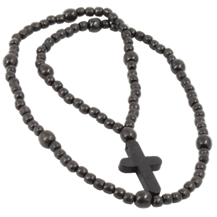 Wooden rosary. 50 beads / Чётки из дерева. 50 бусин
