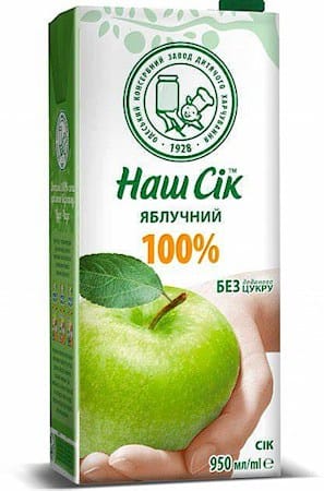 Наш Cik Яблочный сок