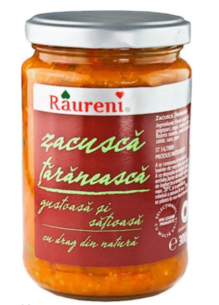 Закуска овощная по крестьянски / Raureni Zacusca taraneasca