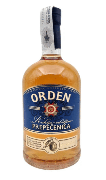 Orden Сливовая ракия Prepecenica , Сливовица / Orden Rakija od sljive Prepecenica