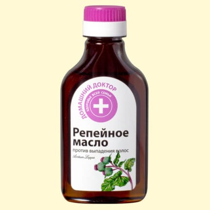 Klit (Burdock) Olie voor het haar versteviging
