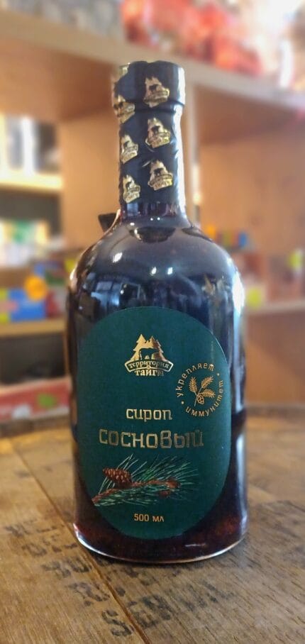 Территория Тайги Сосновый сироп из шишек