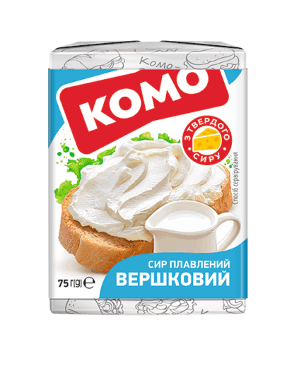 Сырок плавленый Комо "Сливочный" 35%