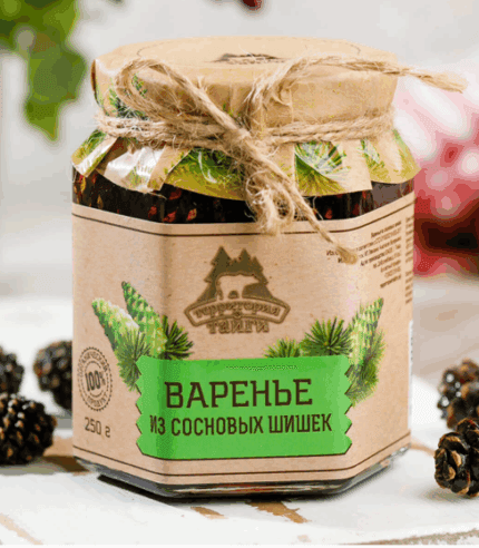 Территория Тайги Варенье из сосновых шишек