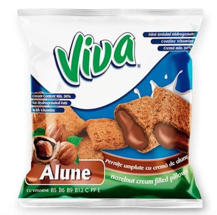 Viva Snack Pillows with Nut Cream