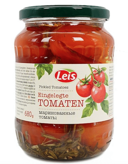 Gemarineerde tomaten 720 ml