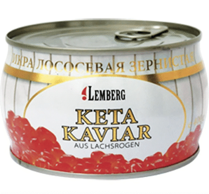 Lemberg Rode zalmkaviaar 400g.