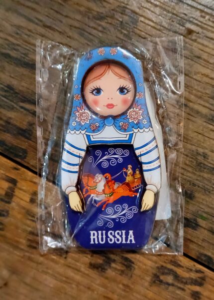 Flat "matryoshka" magnet